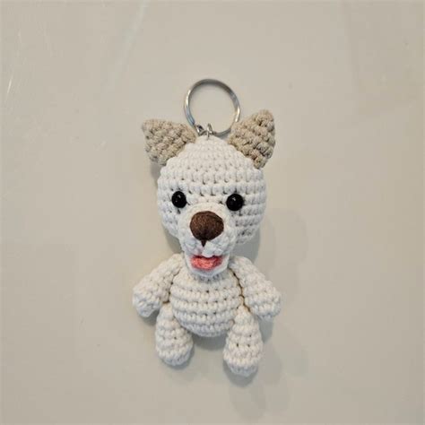 Crochet Keychain Animals, Finished Product Keychain, Amigurumi Animals ...