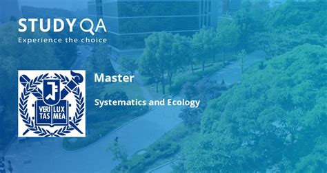 StudyQA — Master: Systematics and Ecology — Seoul National University