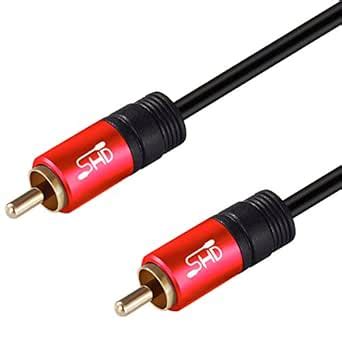 Super High-Definition Subwoofer Cable, SHD RCA Cable RCA to RCA Audio ...