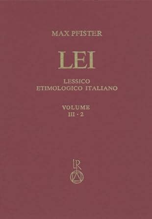 Buy Lessico etimologico Italiano. Band 3: Asperge-azymus / Indici Book ...