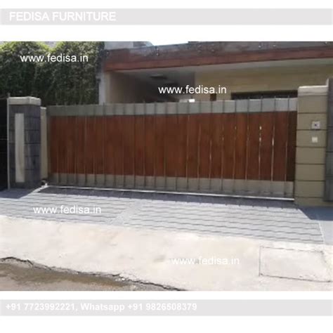 Rolling Gate Design Steel Single Door Gate Design Ramp Design For Main ...
