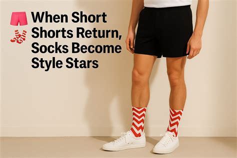 Short Shorts Are Back - And Socks Just Got More Stylish | Dynamocks ...
