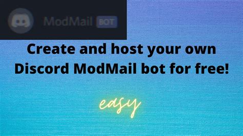 Image result for Make Mod Mail Bot