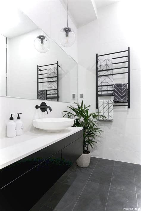 7 Stunning Black & White Bathroom Themes – HOMYSTYLE