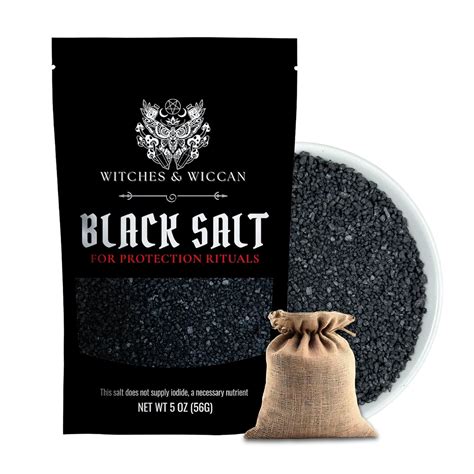 Amazon.com : Black Salt for Protection Rituals & Wiccan Spells ...