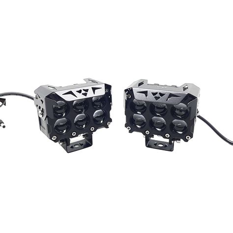 LIU HJG Mini Drive LED Fog Light For Cars and Motorcycles with cooling