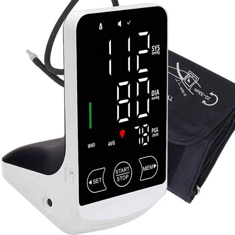 Monitor portátil de presión arterial de brazo con sensor de presión ...