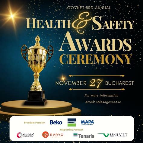 Romanian Health & Safety Management Awards 2024, Sheraton Bucharest ...