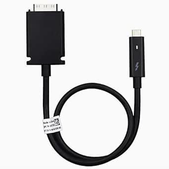 FKA Thunderbolt USB-C Cable 5T73G, 2.6 ft for Dell TB15 TB16 K16A ...
