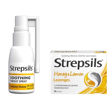 Strepsils Soothing Sore Throat Spray Contains Honey Sore Throat And ...