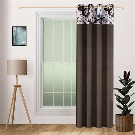 Buy SWAYAM 1Pc Printed Blackout Door Curtain from Swayam at just INR 2549.0