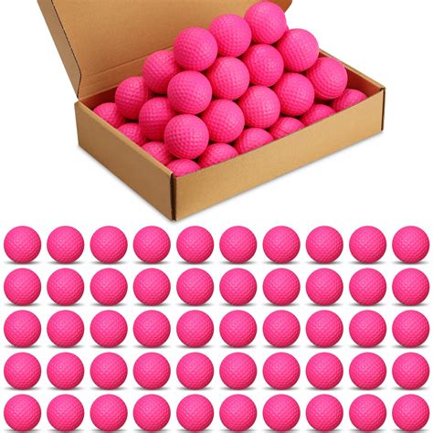 Yilloog 120 Pack Foam Golf Practice Balls Bulk, Foam Golf Balls for ...