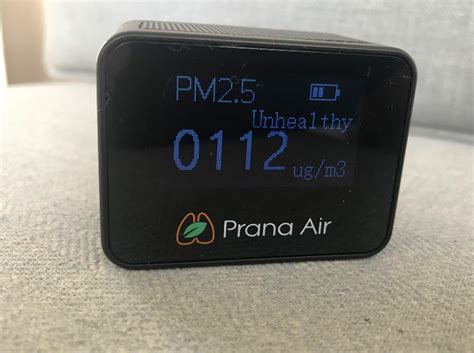 Prana Air Pocket PM2.5 Air Quality Monitor (WiFi) | Smallest Portable ...