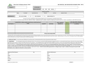 Illinois State Toll Highway Authority ISTHA DBE FORM 2025 - Fill and ...