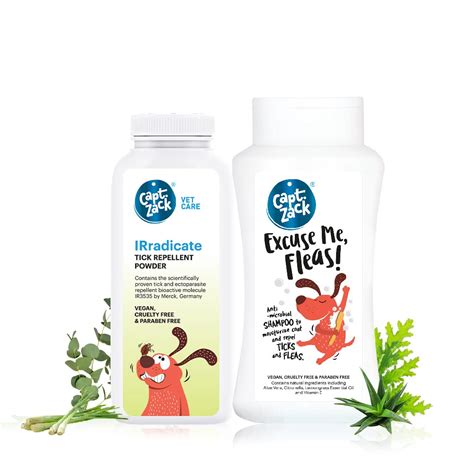 Buy Captain Zack Excuse Me, Fleas! Anti-Microbial & pH Balanced Dog ...
