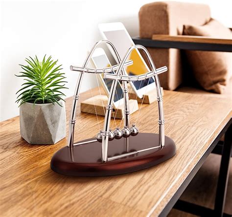 Buy Acrylic Newtons Cradle, Metal Balance Balls Desk Toys Science Toys ...