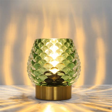 Cycodo Small Table Lamp with Timer,Cordless Battery Operated Lamp with ...