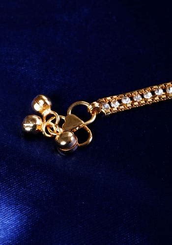 Buy Set Of 2 Gold Plated Anklet Online - Jeyachandran