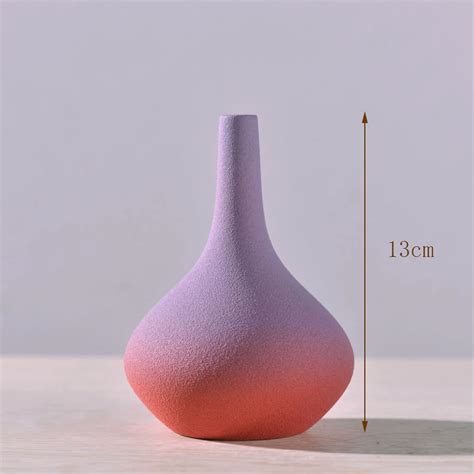 Mlaea Mini Ceramic Vases, Set of Three, Frosted Surface, India | Ubuy