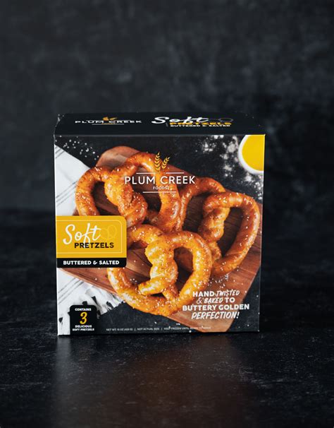 Frozen Soft Pretzels (6 Pretzels) - Plum Creek Foods