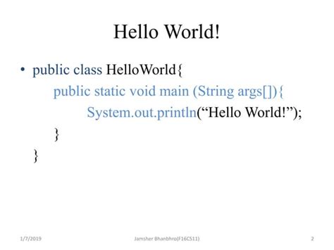 Image result for Java Class First Program