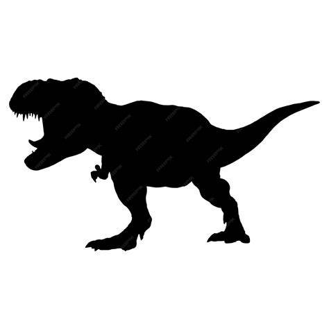 Trex Silhouette Vector