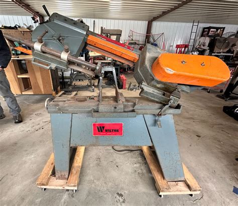 WILTON METAL CUTTING HORIZONTAL BAND SAW - WORKS!