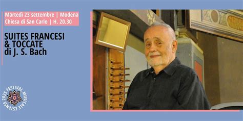 SUITES FRANCESI & TOCCATE di Johann Sebastian Bach, Teatro del Collegio ...