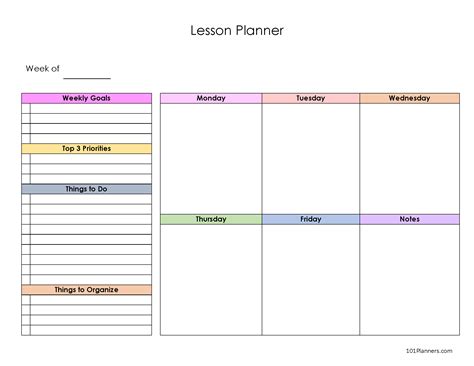Free Lesson Plan Format 的图像结果