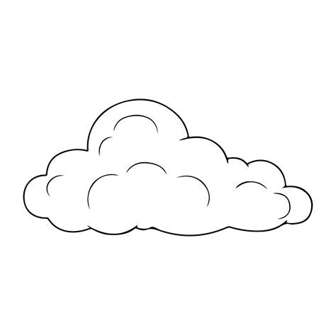 Cloud Coloring Pages Printable Coloring Pages