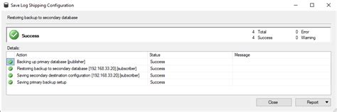 Image result for SQL Server Log Shipping Setup