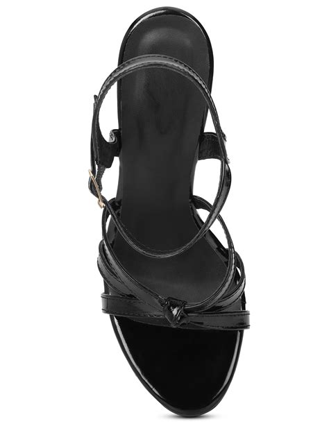 Black Stiletto Sandals for women – LYDC London
