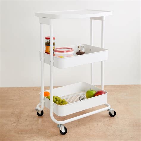 Buy Tranzit Metal 3-Tier Kitchen Trolley from Home Centre at just INR ...