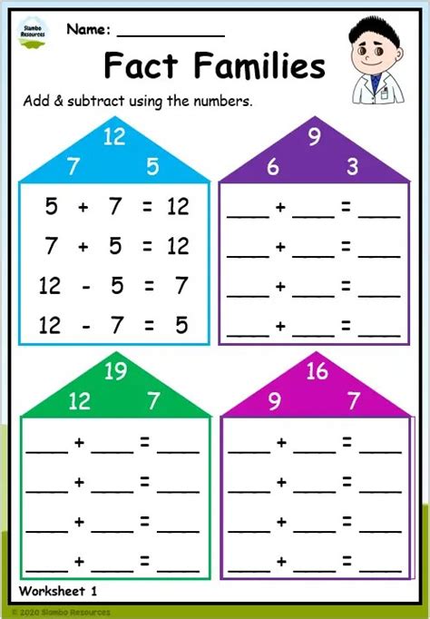 Image result for Grade 1 Math Worksheets