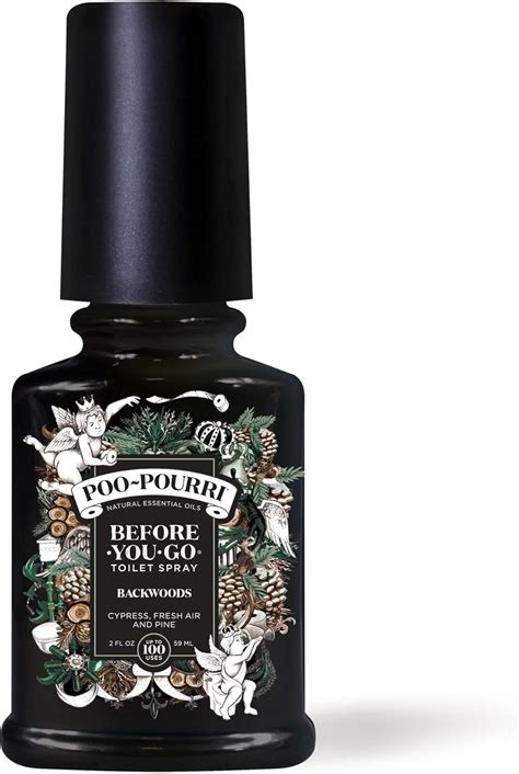 Buy Poo Pourri Before-You Go Toilet Spray, Backwoods, 2 Fl Oz, Cypress ...