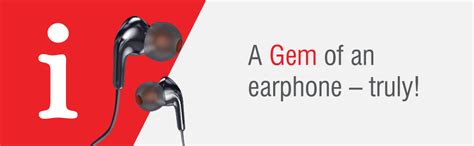 iBall Earwear Gem in Ear Wired Earphones with Mic I Metal Coated I ...