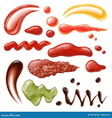 Ketchup And Mayonnaise Set. Vector Illustration | CartoonDealer.com ...