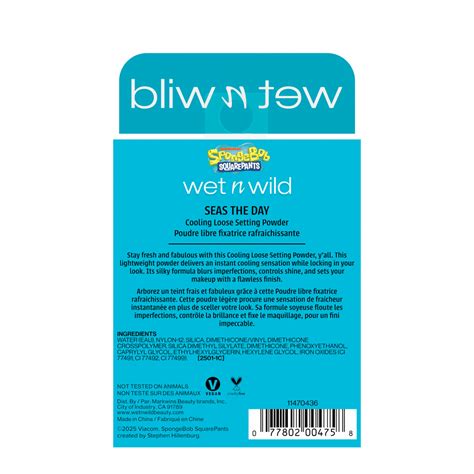 Buy wet n wild Spongebob Cooling Setting Powder - Seas The Day Online.