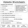 a worksheet on adjectives and adverbs - Brainly.in