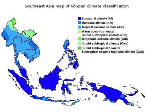 Asia Climate Types Map 的图像结果