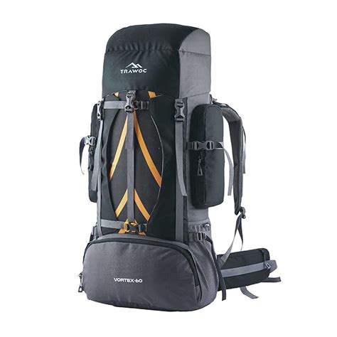 TRAWOC VORTEX 60 Ltr Travel Backpack Hiking Trekking Bag Rucksack Bag ...