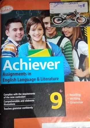 Balaji Achiever Assignments In English Language & Literature Class 9 ...