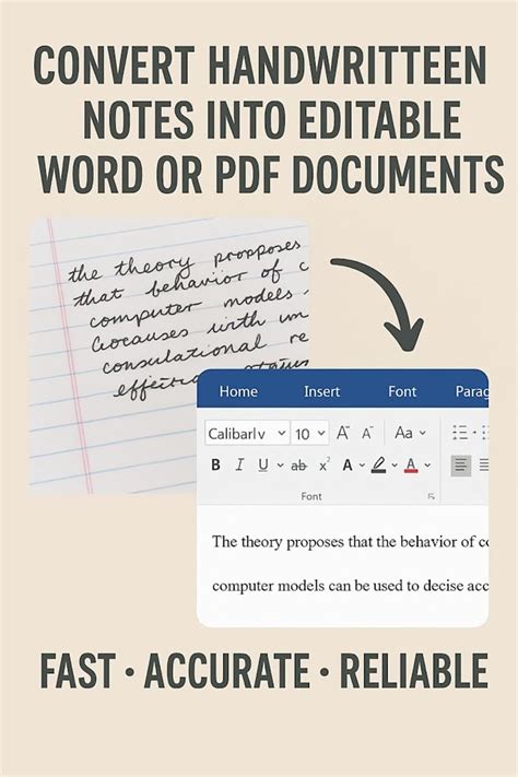 Image result for Convert Handwritten Notes to Word