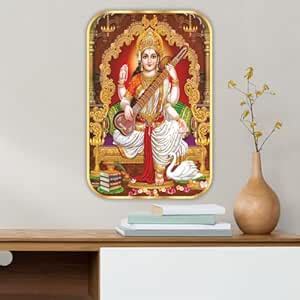 Livin'luxe paintings Saraswati ma photo frame painting Sparkle ...
