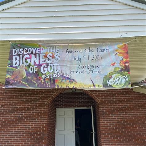 Gumpond Baptist VBS , 3 Tee Rd, Lumberton, MS, 9 July 2025 | AllEvents