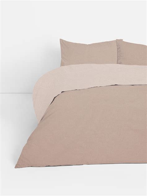 Natural Reversible Super King Duvet Cover Set | Primark