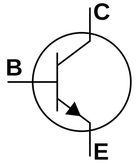 Transistor Schematic Symbol - ClipArt Best