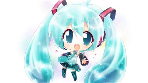 Chibi Hatsune Miku Wallpapers - Top Free Chibi Hatsune Miku Backgrounds ...