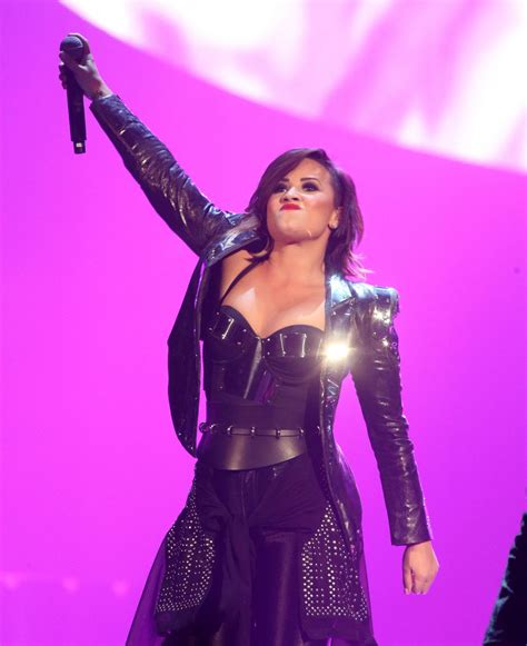 DEMI LOVATO performs at a Concert in Baltimore – HawtCelebs
