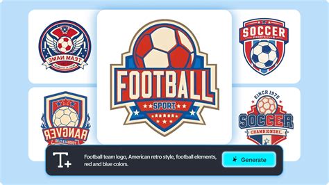 Create a Football Logo 的图像结果